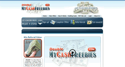 Desktop Screenshot of double.mycashfreebies.com