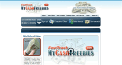 Desktop Screenshot of fasttrack.mycashfreebies.com